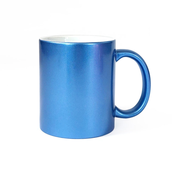 ŠALICA KERAMIČKA GLITER PLAVA 300 ML