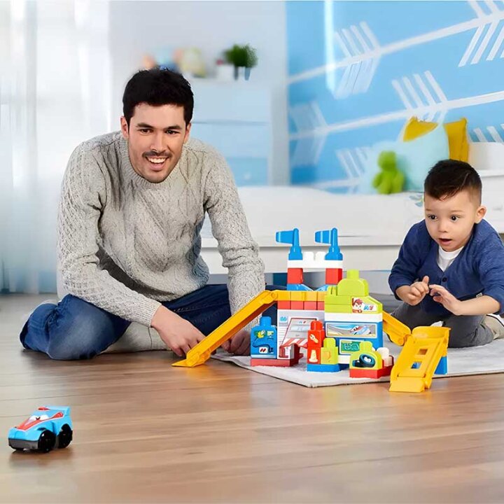 FISHER PRICE - MEGA BLOCKS KOCKE RADIONA U KUTIJI 60 DIJELNE - MATTEL