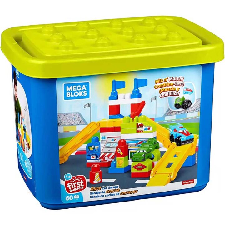 FISHER PRICE - MEGA BLOCKS KOCKE RADIONA U KUTIJI 60 DIJELNE - MATTEL