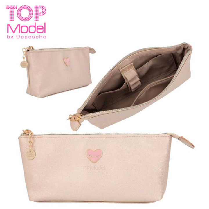 TOP MODEL ETUI TORBICA KREM SA SRCEM