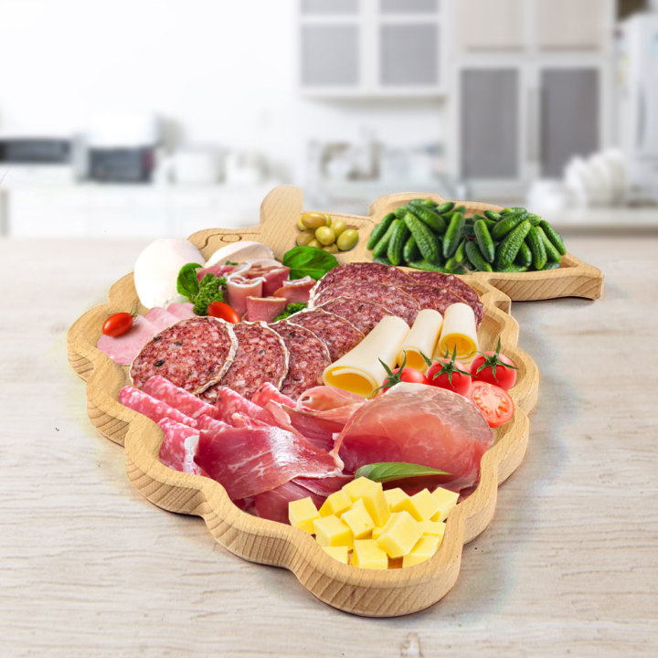 DASKA DRVENA ZA POSLUŽIVANJE GROZD 30 cm x 44 cm