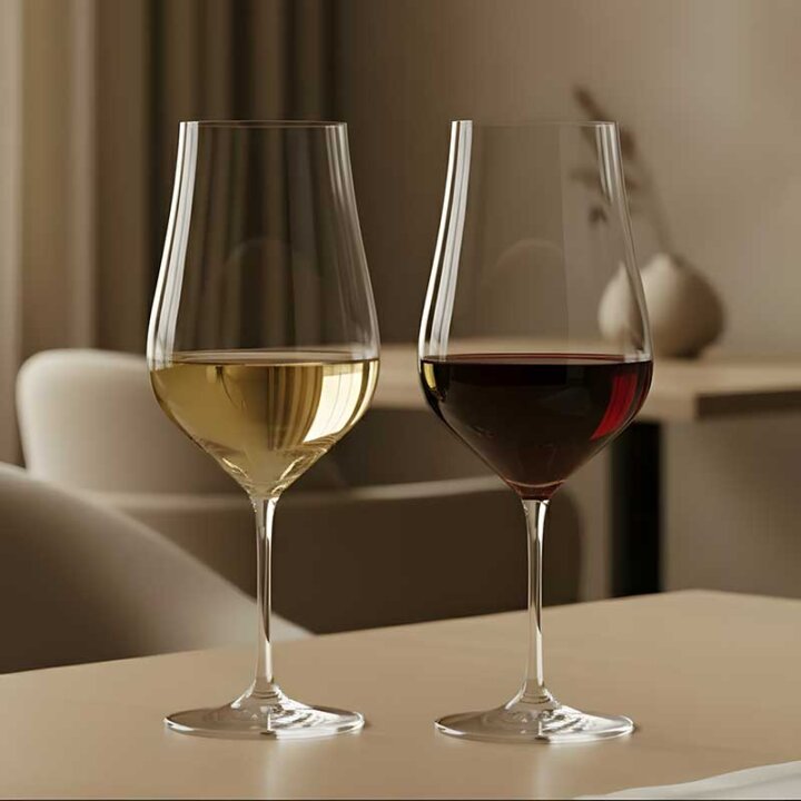 ČAŠE ZA CRNO VINO KRISTALIN TULIPA  6/1 550 ML