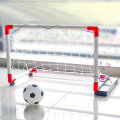 NOGOMETNI GOL KOJI SE MIČE SA ZVUKOM NA BATERIJE, LOPTOM I PUMPOM U KUTIJI