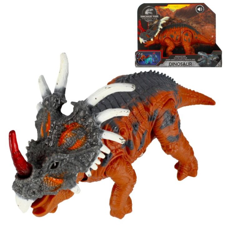 DINOSAUR SA ZVUKOM NA BATERIJE U KUTIJI