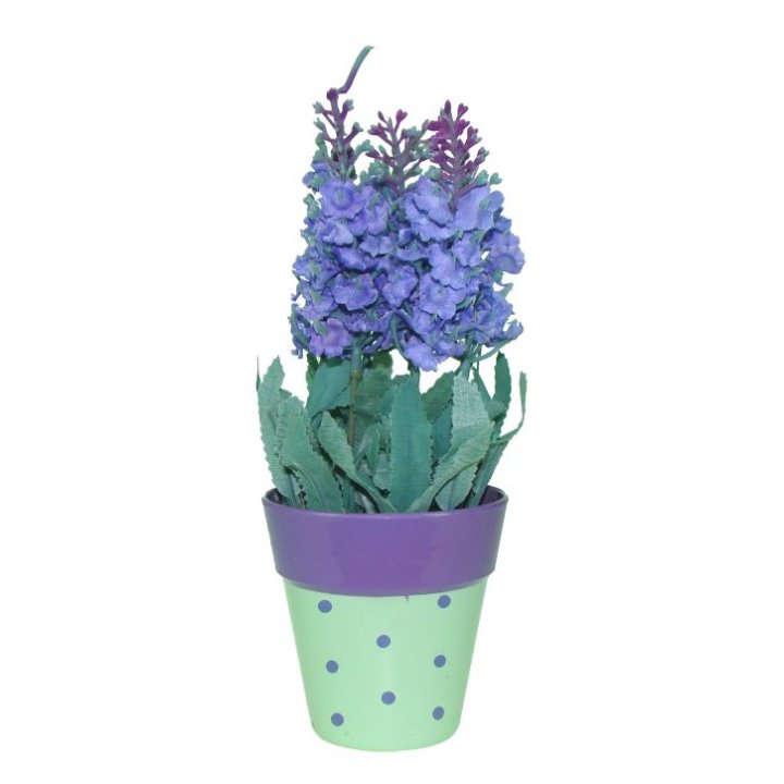 UMJETNA LAVANDA CVIJEĆE U TEGLI 21 CM