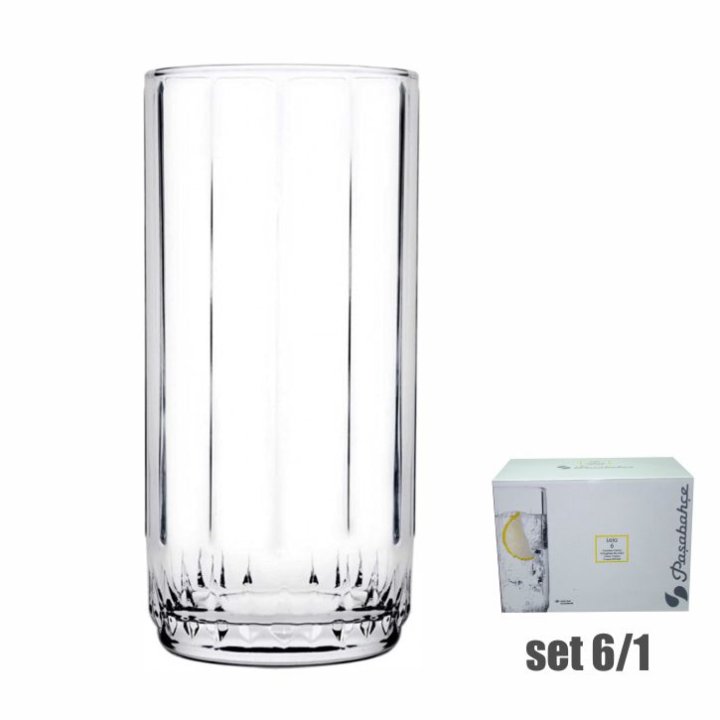 ČAŠE ZA VODU LEIA VISOKE 6/1 310 ML