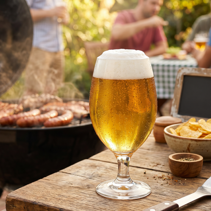 ČAŠE ZA PIVO NA STALKU 6/1 400 ML BISTRO
