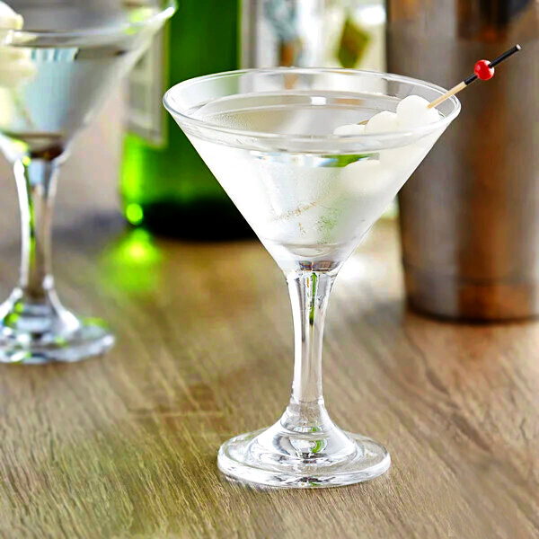 ČAŠE ZA MARTINI BISTRO NA STALKU 6/1 190 ML
