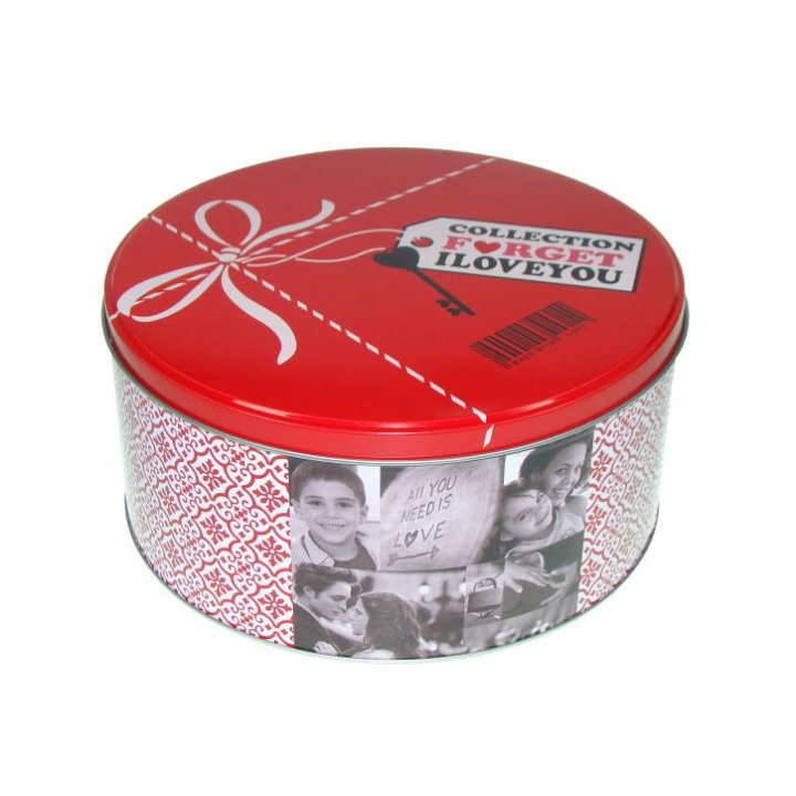 POSUDA S POKLOPCEM LIMENA OKRUGLA 20 CM - FORGET I LOVE YOU