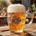 KRIGLA ZA PIVO POKLON S TISKOM 560 ml Kralj piva