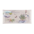 STAKLENI DEKORATIVNI TANJUR ČETVRTASTI LAVENDER SPRING 33 x 16 cm