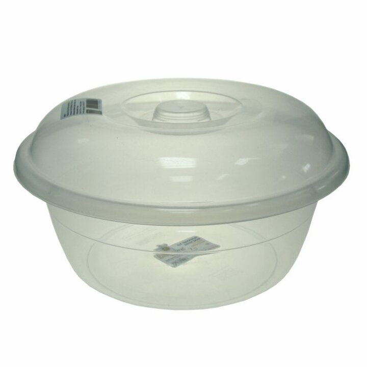 PLASTIČNA POSUDA S POKLOPCEM TRANSPARENT 7 L