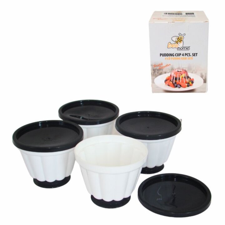 POSUDICE - KALUPI ZA PUDING S POKLOPCIMA 4/1 PVC
