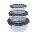 POSUDE S POKLOPCEM OKRUGLE 3/1 - 700 / 1100 / 1750 mL- PVC
