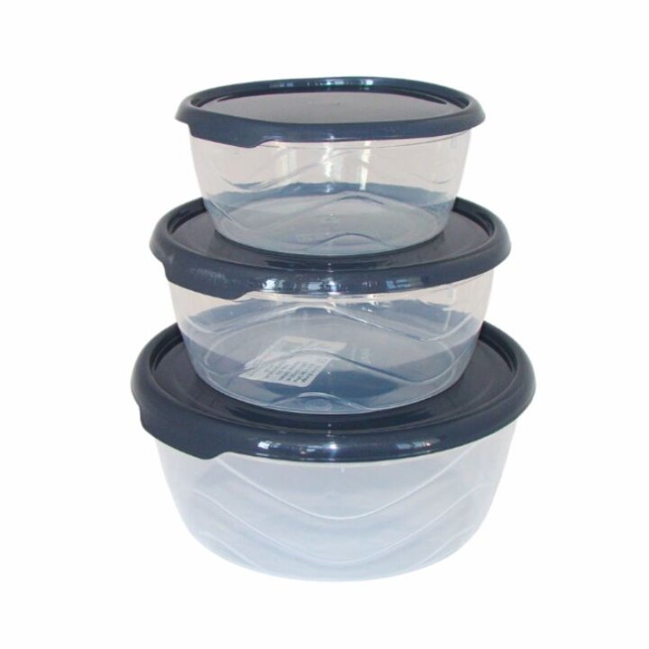 POSUDE S POKLOPCEM OKRUGLE 3/1 - 700 / 1100 / 1750 mL- PVC