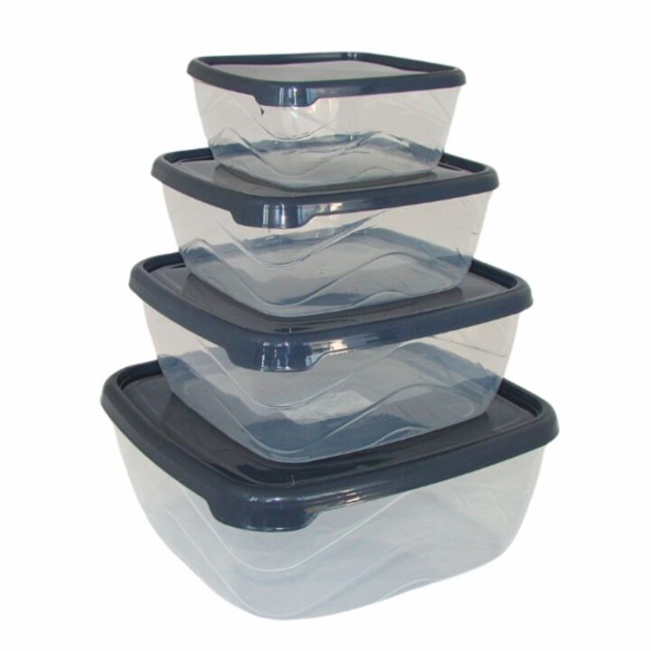 POSUDE S POKLOPCEM ČETVRTASTE 4/1 - 500 / 900 / 1500 / 2500 mL- PVC