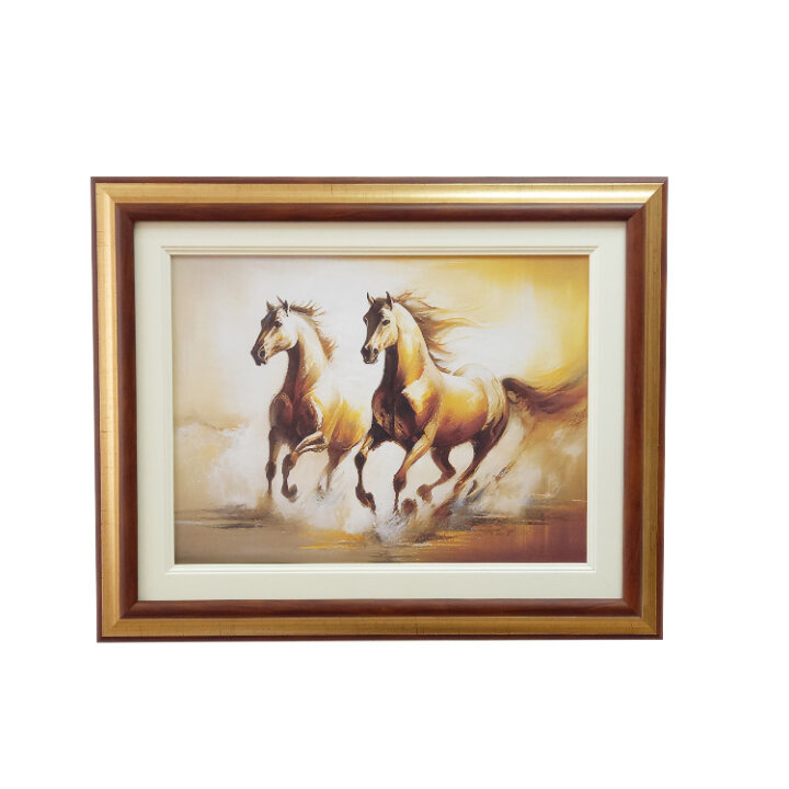 SLIKA ZA ZID UOKVIRENA - KONJI 54x44