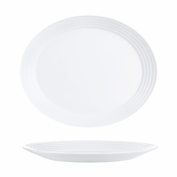 TANJUR OVALNI HARENA OPALNO STAKLO 32,8 x 28 CM - LUMINARC