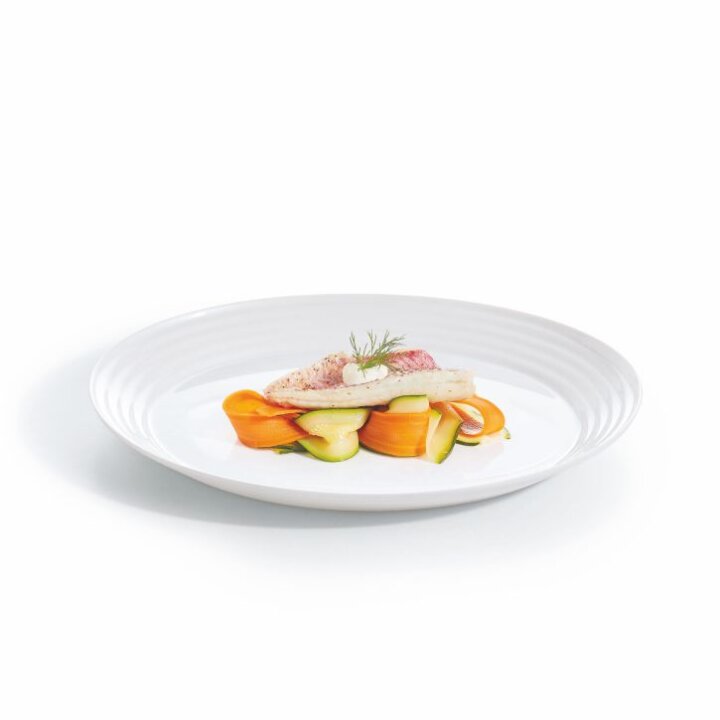 TANJUR OVALNI HARENA OPALNO STAKLO 32,8 x 28 CM - LUMINARC