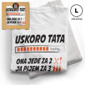 MAJICA SA ŠALJIVIM NATPISOM  MUŠKA 