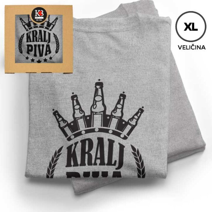 MAJICA SA ŠALJIVIM NATPISOM  MUŠKA 