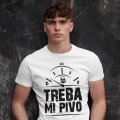 MAJICA S NATPISOM MUŠKA 