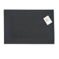 PODMETAČ ZA JELO HAMPTON CRNI 45x30 cm