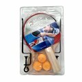 REKETI ZA STOLNI TENIS + 3 LOPTICE, MREŽICA I NOSAČI