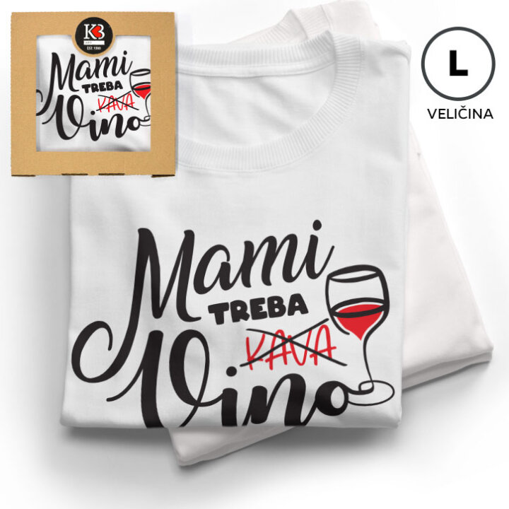 MAJICA SA ŠALJIVIM NATPISOM  ŽENSKA 