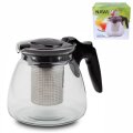 ČAJNIK STAKLENI S INOX FILTEROM 1100 mL - MISTY