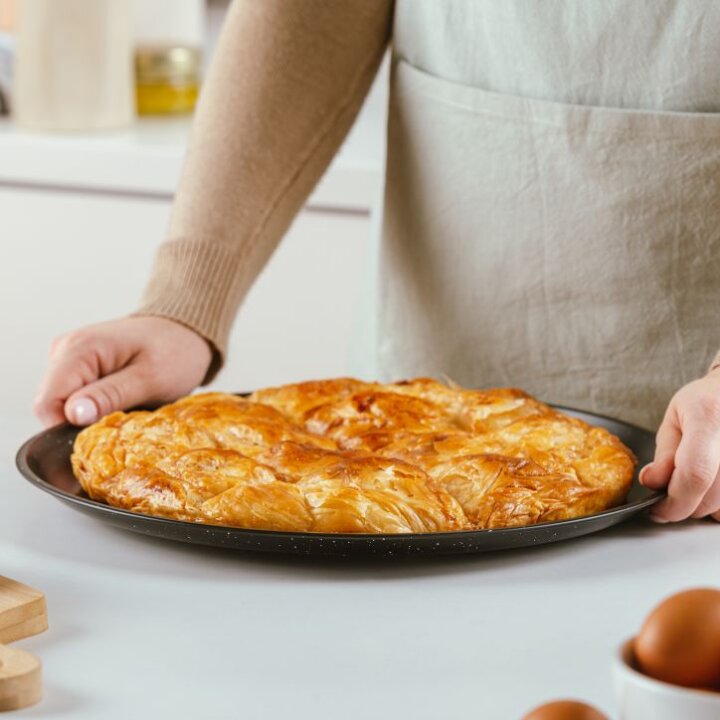TEPSIJA ZA PIZZU OKRUGLA NISKA 32 cm - NATURE
