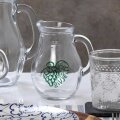 VRČ 0,5L S TISKOM MOTIV GROZD ZELENI I SMEĐI
