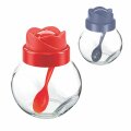 POSUDICA ZA ZAČINE STAKLENA S POKLOPCEM I ŽLIČICOM 500 mL