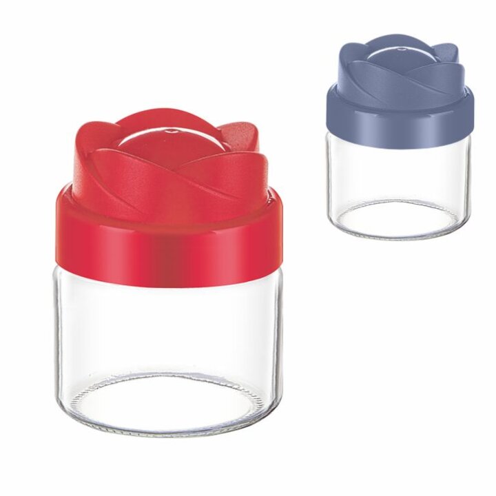 POSUDICA ZA ZAČINE STAKLENA S POKLOPCEM 300  mL