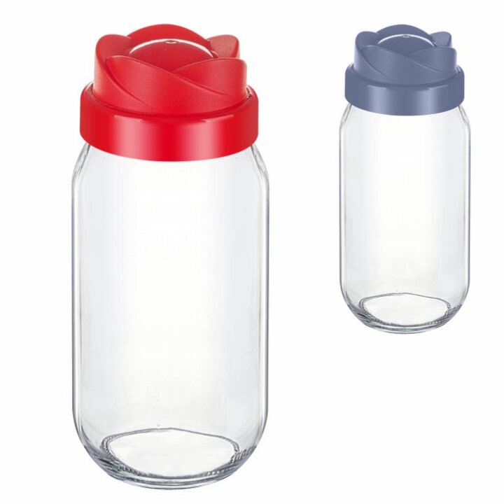 POSUDA ZA ZAČINE STAKLENA S POKLOPCEM 1,5 L