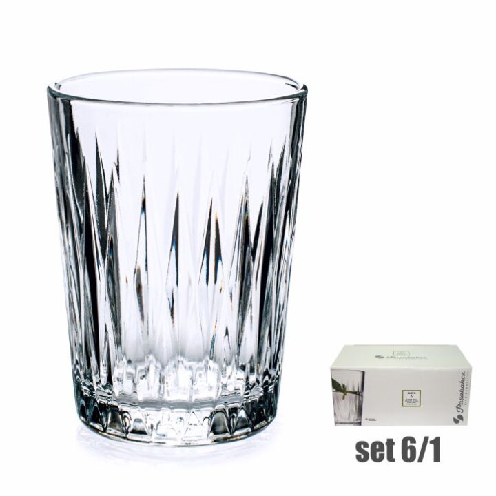 ČAŠE LUZIA STAKLENE 6/1 250 mL