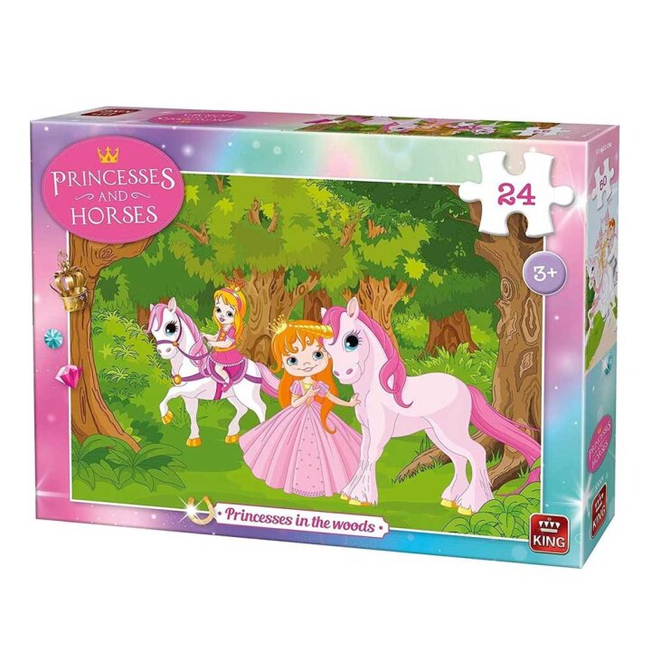 PUZZLE ZA DJECU 24 DIJELNE - PRINCESS