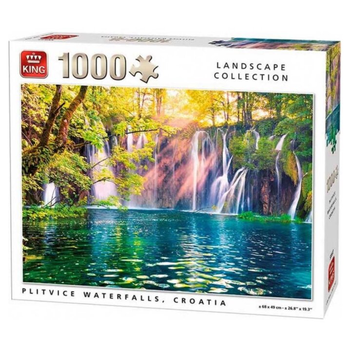 PUZZLE 1000 DIJELNE PLITVIČKA JEZERA 68x49 cm