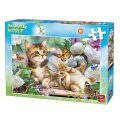 PUZZLE 99 DIJELNE - MAČIĆI - ANIMAL WORLD