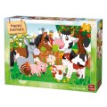 DJEČJE PUZZLE 12 DIJELNE - DOMAĆE ŽIVOTINJE