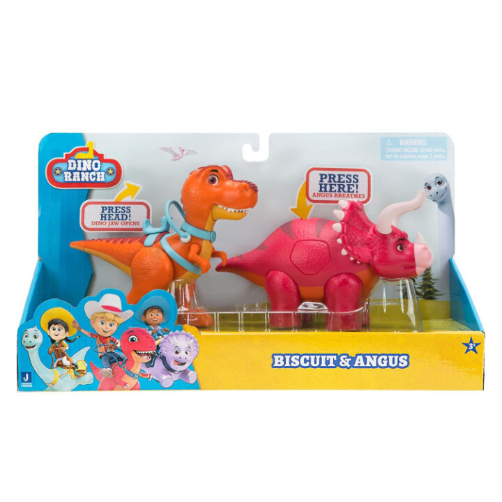 IGRAČKA DINOSAUR SET DINO RANCH 2/1 - BISCUIT I ANGUS
