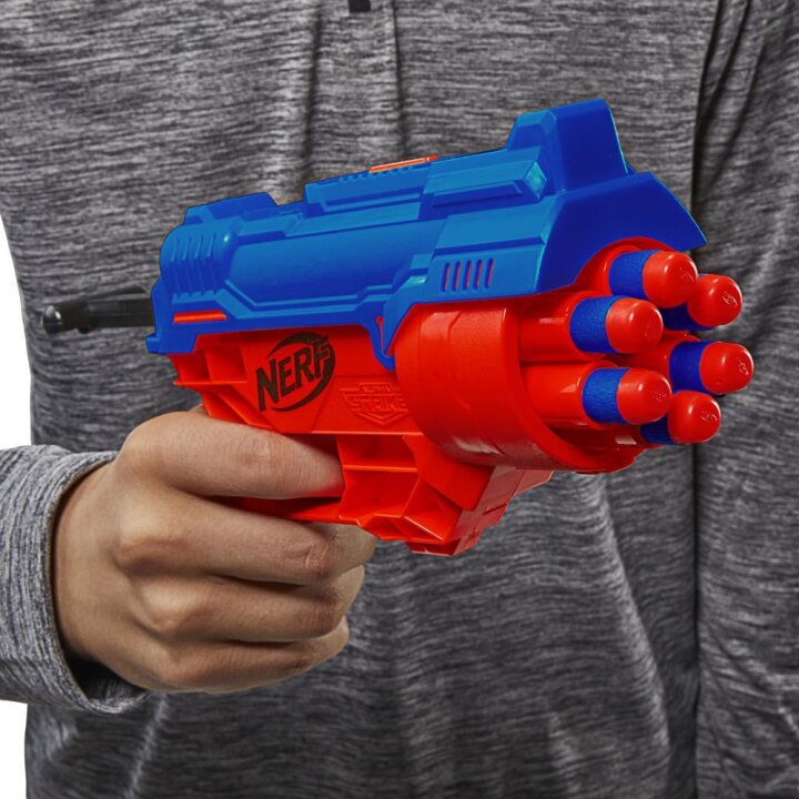 NERF PIŠTOLJ NA SPUŽVASTE METKE 17 DIJELOVA  ALPHA STRIKE