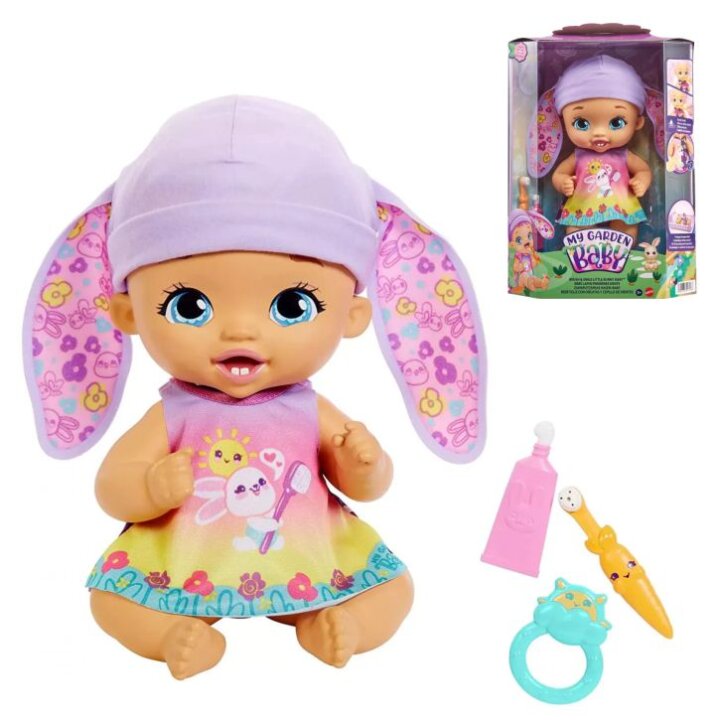 LUTKA S PRIBOROM 23 CM MY GARDEN BABY - MATTEL