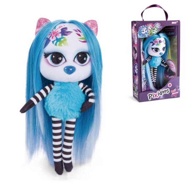 NICI PIXIDOOS PLIŠANA LUTKA 20 CM - NALI S PRIBOROM