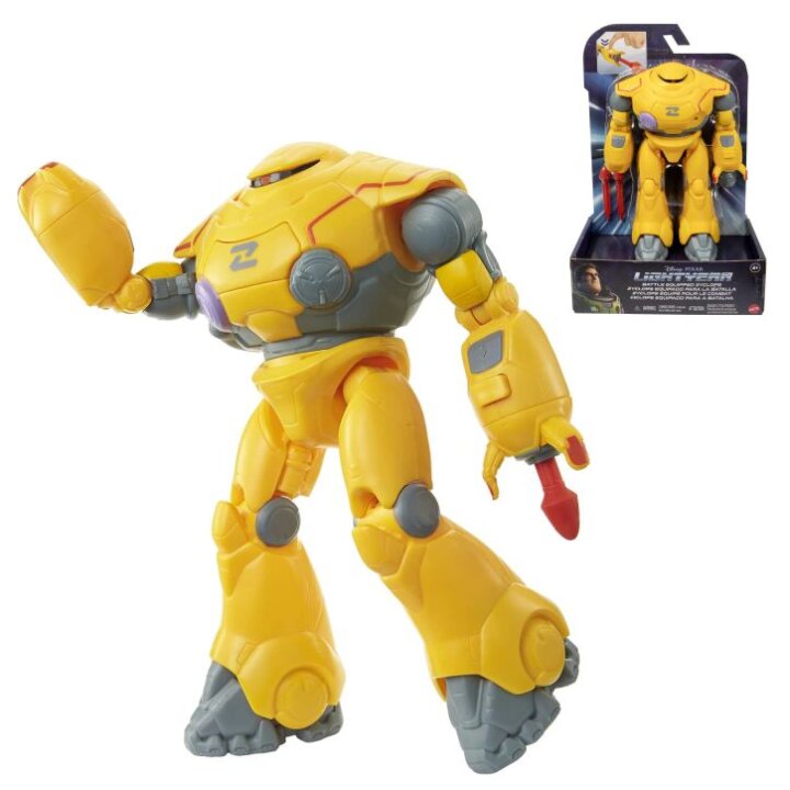 ROBOT DISNEY LIGHTYEAR ZYCLOPS S PROJEKTILIMA 20 CM - MATTEL