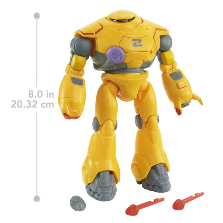 ROBOT DISNEY LIGHTYEAR ZYCLOPS S PROJEKTILIMA 20 CM - MATTEL