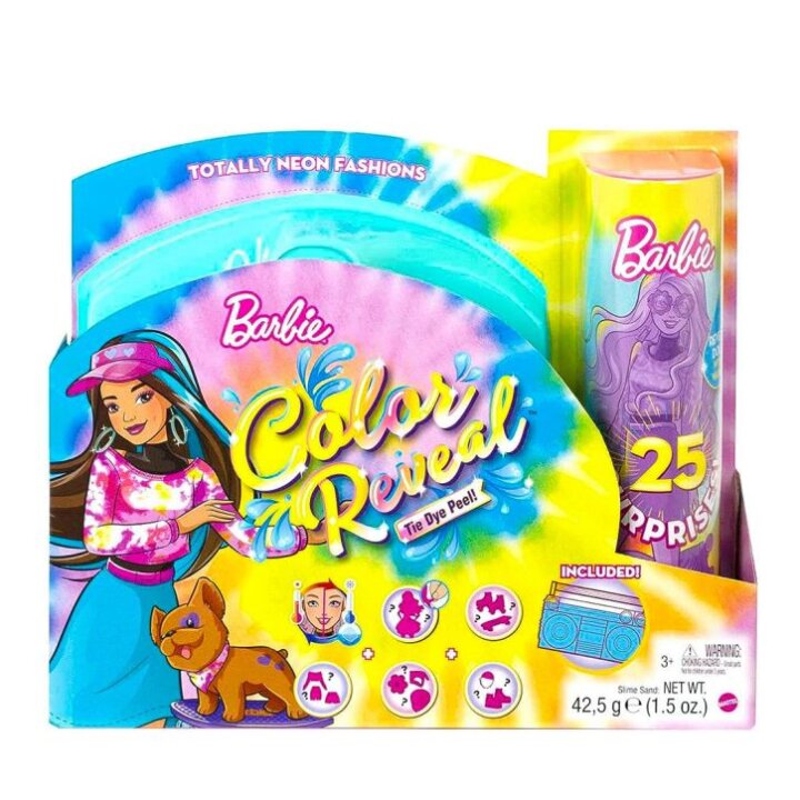 BARBIE COLOR REVEAL NEON LUTKA S PRIBOROM - MATTEL