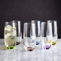 ČAŠE KRISTALIN RAINBOW SOK S DNOM U BOJI 6/1 350 ML