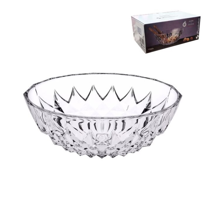 ZDJELA LAVINIA STAKLENA 24 cm