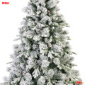 BOŽIĆNO DRVCE SA SNIJEGOM I ČEŠERIMA - METALNI STALAK 210 CM LAUSANNE FIR